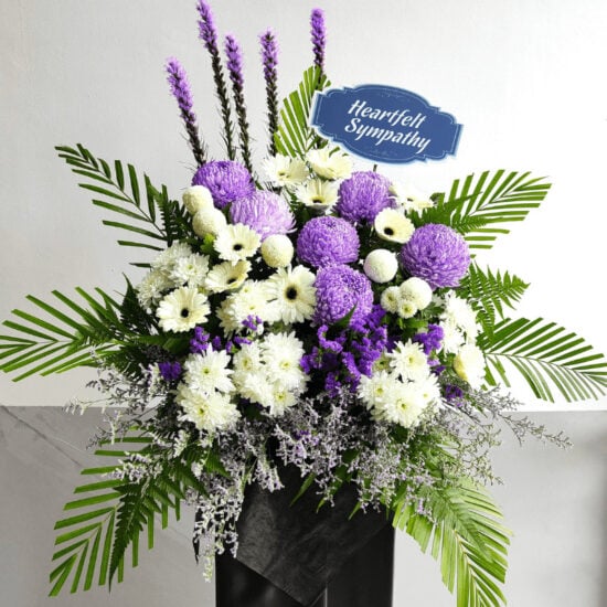 Home 19 Purple Wreath 101122
