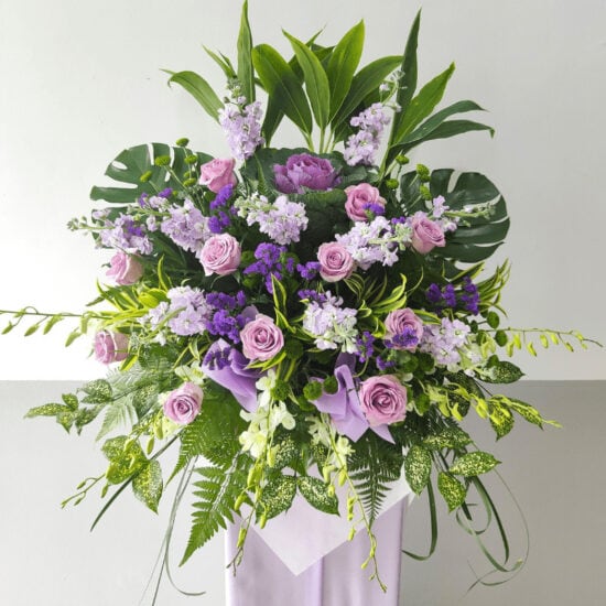 Sympathy Flowers Singapore - Free Same Day Delivery 17 Forever Love 1