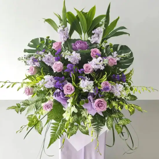 Sympathy Flowers Singapore - Free Same Day Delivery 17 Forever Love 1