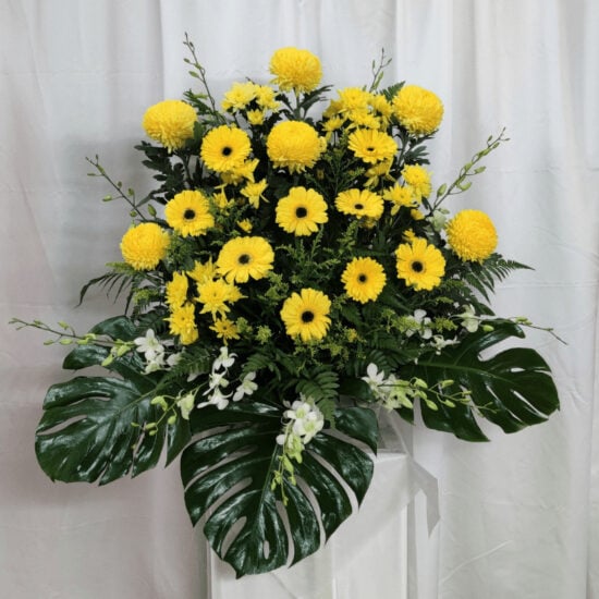 Sympathy Flowers Singapore - Free Same Day Delivery 20 Nirvana 1