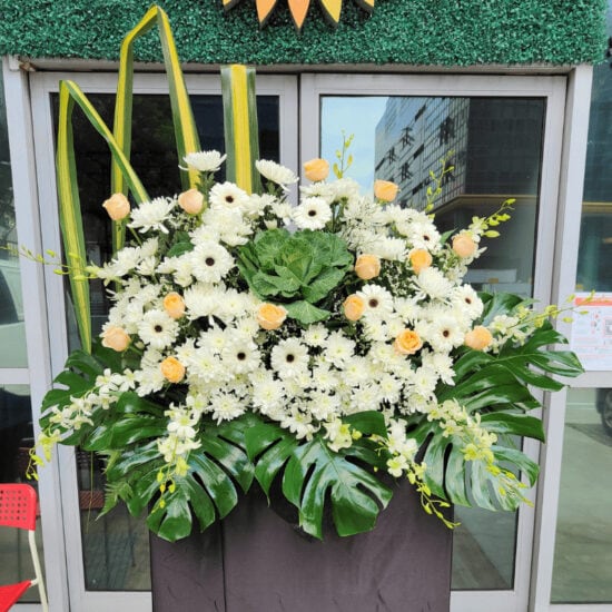 Sympathy Flowers Singapore - Free Same Day Delivery 34 Sky