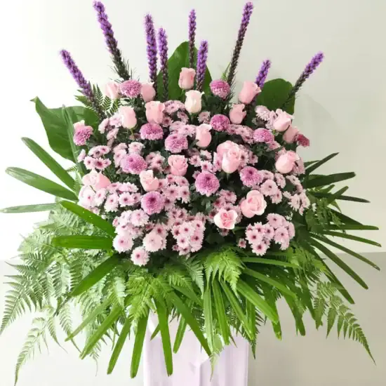 Sympathy Flowers Singapore - Free Same Day Delivery 53 In Loving Memory 1