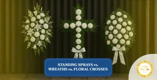 Standing Sprays vs Wreaths vs Floral Crosses Headline 1640 x 840 Standing Sprays vs Wreaths vs Floral Crosses Headline 1640 x 840