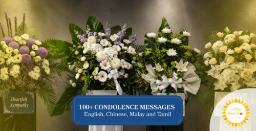 100+ Condolence Messages — English Chinese Malay and Tamil Headline 1640 x 840